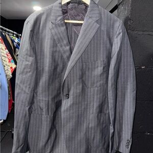 Aime Leon Dore Suit Jacket Blazer Grey Mens Size 46